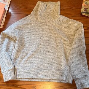CALIA by Carrie Underwood Light Gray Turtleneck Sweater